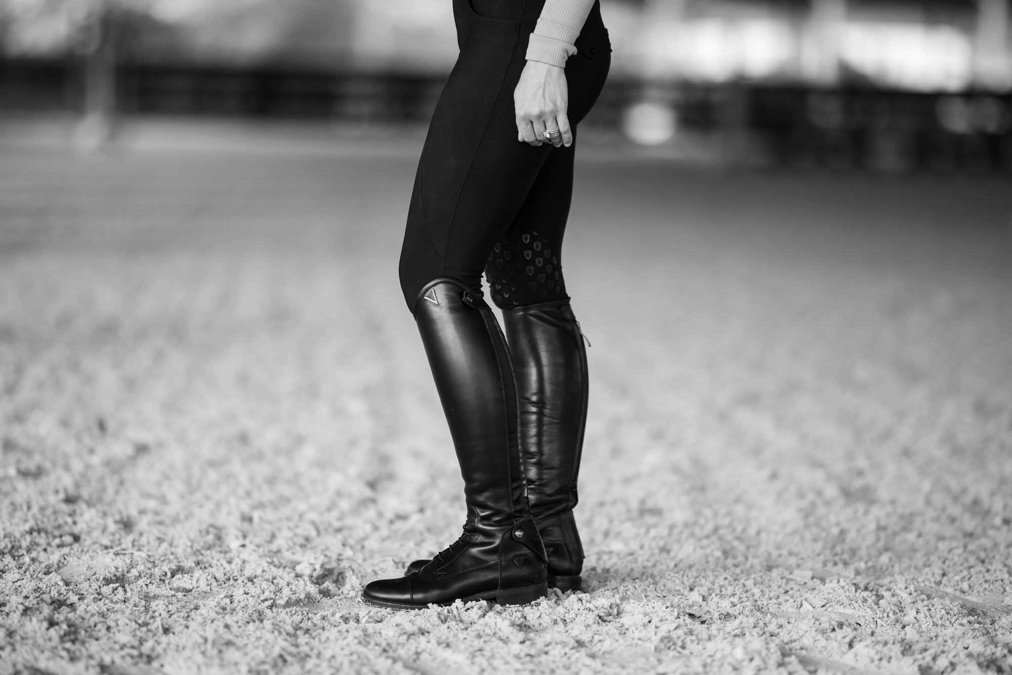 Willow Equestrian Training Breech Black