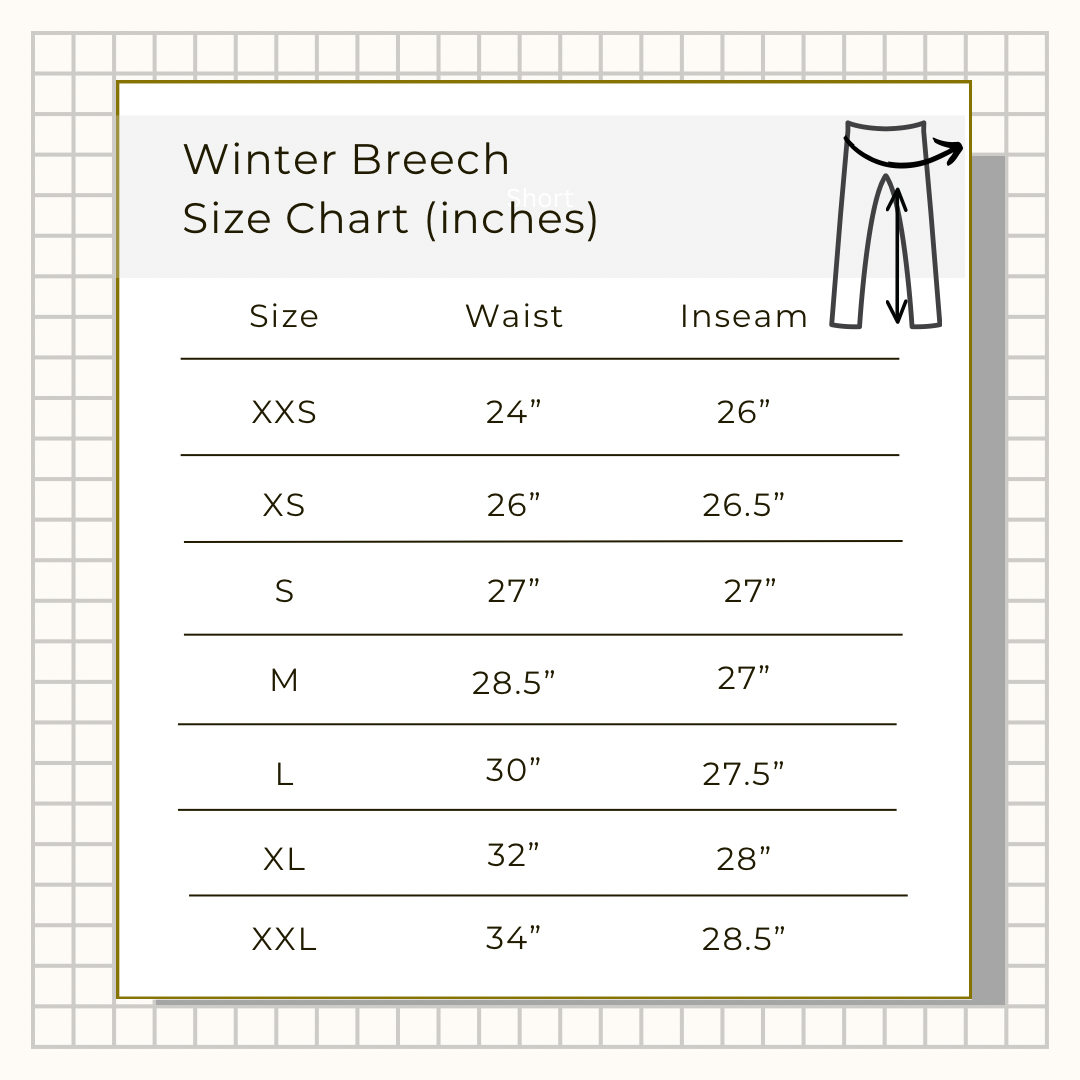 Willow Equestrian Winter Breeches