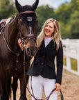 Willow Equestrian Luxe Show Jacket Black