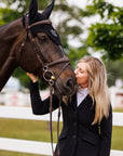 Willow Equestrian Luxe Show Jacket Black