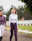 Willow Equestrian Training Breech Sangria