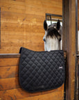 Basics Equestrian Saddle Pad Black